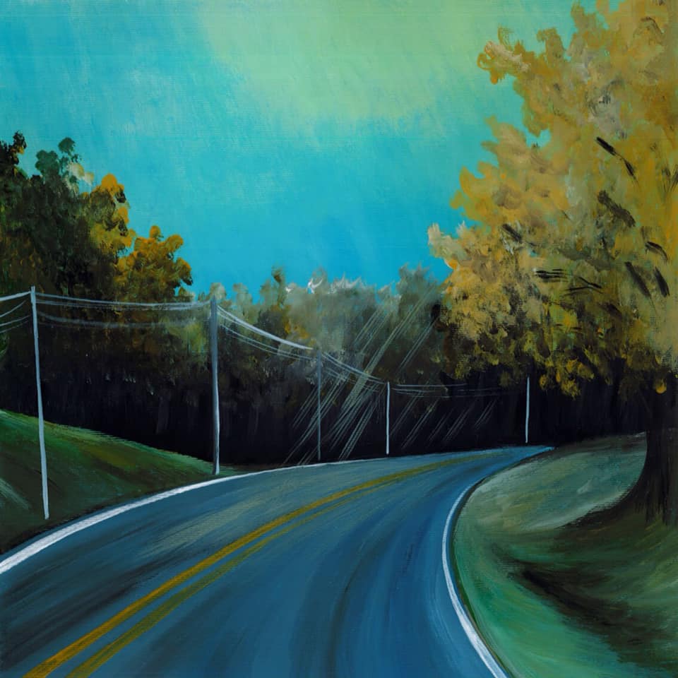 outside a small city